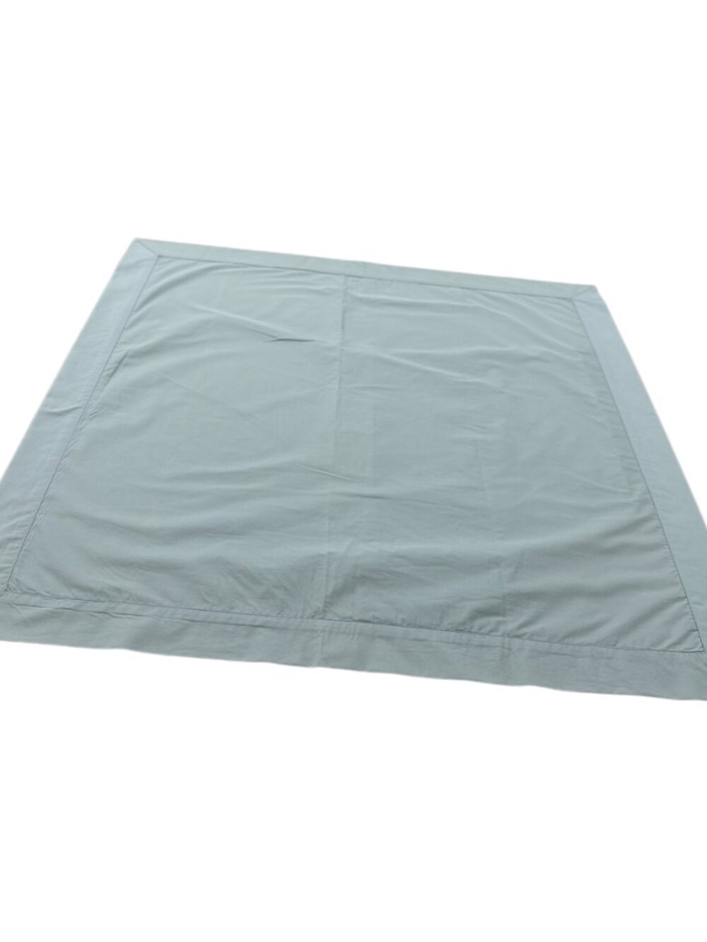 COYUCHI Pacific Blue Organic Percale Sham Euro Size 26x26 NWOT